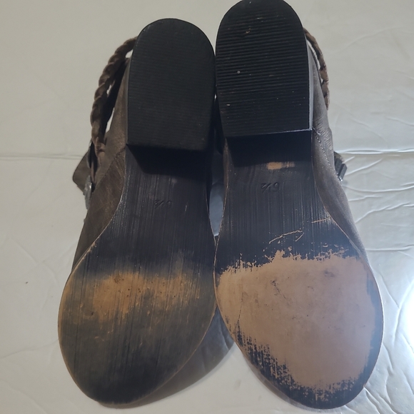 Naughty Monkey Leather Anchorage Ankle Booties 6.5 - Picture 5 of 16